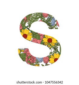 S font letter