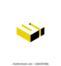 S Font logo. Modern design vector font for title, header, lettering. Corporate Vector abc technology typeface. 