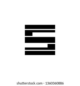S Font logo. Modern design vector font for title, header, lettering. Corporate Vector abc technology typeface. 