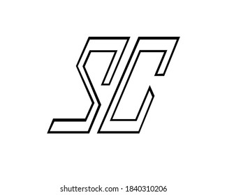 s & g and s & c logo designs and monograms