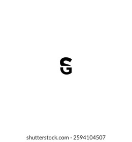 s and g letter vector logo company design
