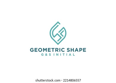 S G Logo Erstschrift Design, modernes Business-Symbol Identität einfache minimalistische Design.