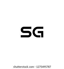 S & G logo template vector