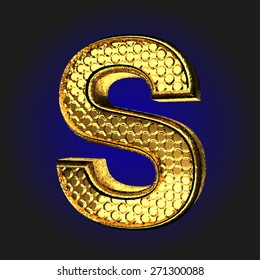 s golden letter