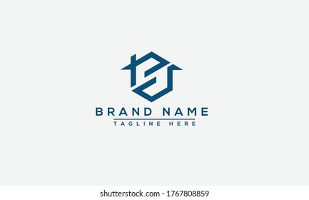 Elemento de promoción de marca gráfica de la plantilla de diseño del logotipo de inicio S.