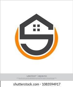 s home logo vector