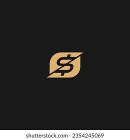 S icon creative abstract letter S logo template Vector illustration,