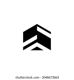 s initial construction logo design vector template