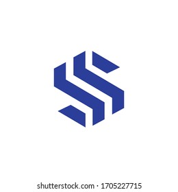 Letra inicial, plantilla de diseño de logotipo moderno