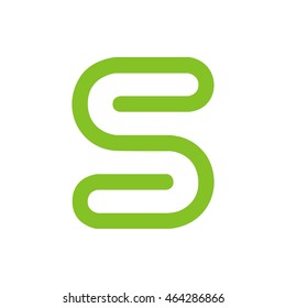 S initial logo
