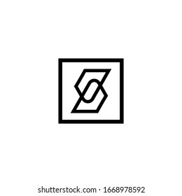 S initial logo company name