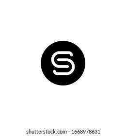 S initial logo company name