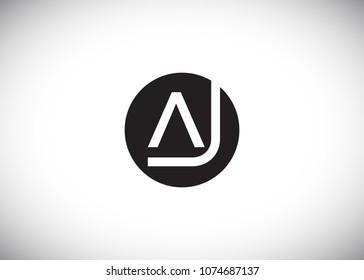 S Initial Logo designs with circle background