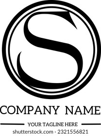 S initial logo for photography and other business. simple logo for name.