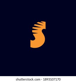 S Initial logo template vector