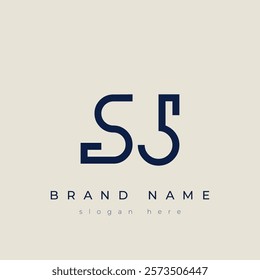 S and J logo design. SJ abstract Letters Logo Monogram. This logo design is the process of creating a visual symbol that represents a brand, company, or individual.