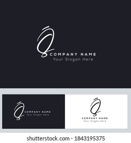  S J SJ J S JS Initial letter handwriting and signature logo. Beauty vector initial logo .Fashion, boutique, floral and botanical