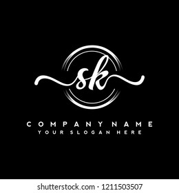 S K Logo Images Stock Photos Vectors Shutterstock