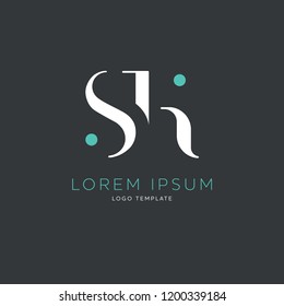 S K logo