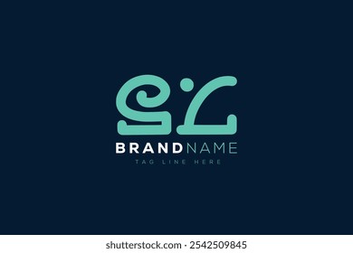 S and L logo design. SL abstract Letters Logo Monogram. This logo design is the process of creating a visual symbol that represents a brand, company, or individual.