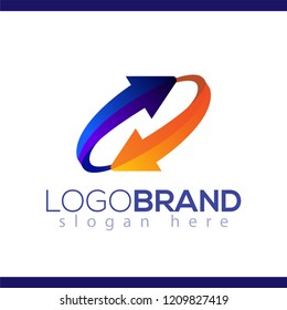 S Letter Arrow logo vector element. Abstract S Logo Template
