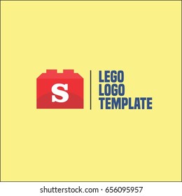 S Letter Block Game Logo. Brand identity design.