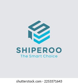 Diseño del logotipo vectorial del libro de letras S. Diseño de icono del logotipo de educación