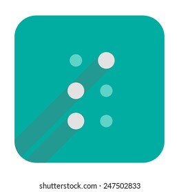 S letter in Braille