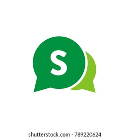 S Letter chat logo