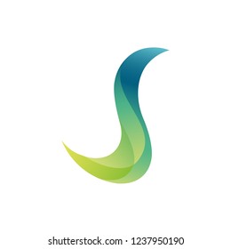 S Letter. Colorful Vector Logo Design. Icon Concept.