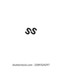 s s letter combination vector logo company design