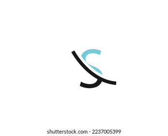 Diseño de logotipo creativo de carta S.eps