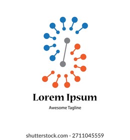 S letter creative modern logo design icon