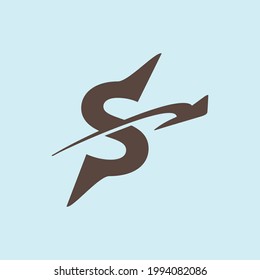 Diseño de letras S para su elección