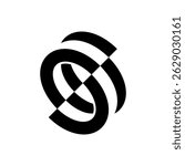 S letter emblem for logos vector