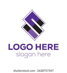S letter exclusive modern logo for your projects