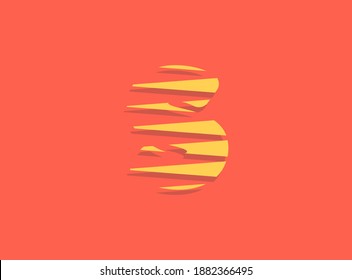 S letter fast, speed motion logo. Sport style futuristic obliques design useful for delivery posters, industrial, racing identify and more