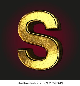 s letter of gold