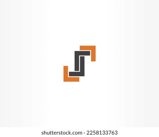 S Letter icon concept logo design