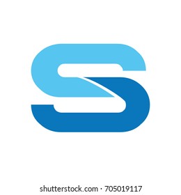 S Letter Icon Design Vector Illustration.S Logo.modern logotype.finance logo vector
