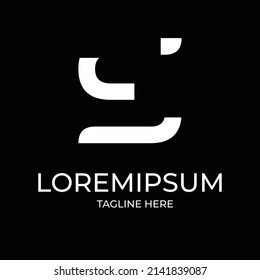 Logotipo S Letter Linked Luxury Premium