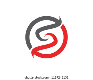 S letter logo