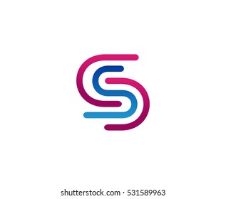 S letter logo