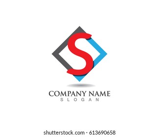 S letter logo