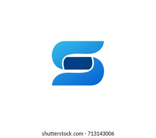 S letter logo