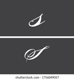 S letter logo abstract design