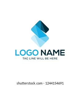 S Letter Logo, Abstract S Letter Logo, S initial Letter Logo, Logo for Business and Technology 