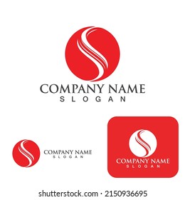 S letter logo Business corporate 