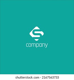 S letter logo for company