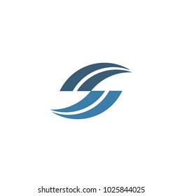 S letter logo design
